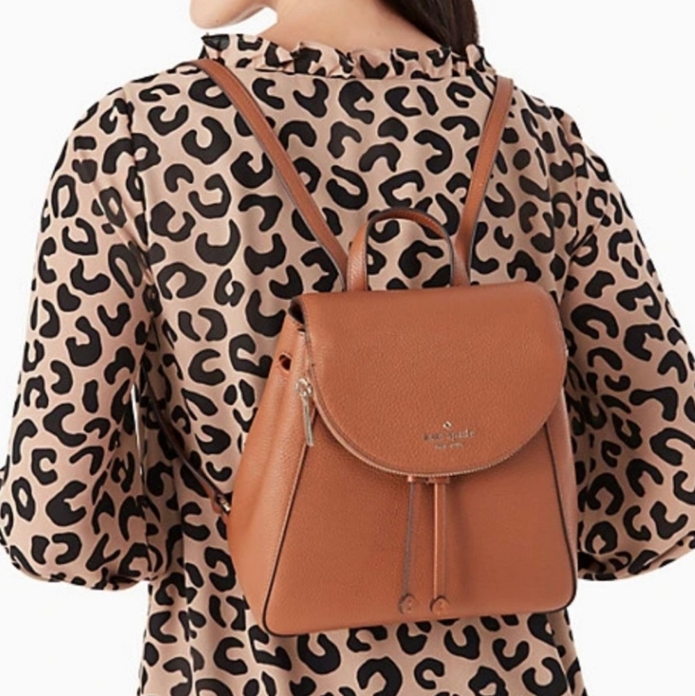 Kate Spade Leila Medium Flap Backpack - Picture 6 of 6